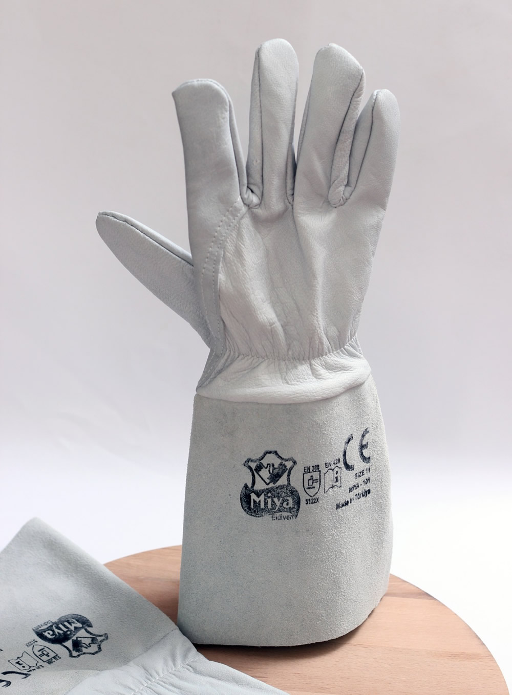 Argon Kaynakçı Eldiven Deri